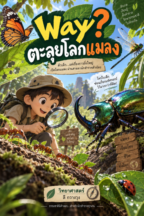 ปก Way? ตะลุยโลกแมลง