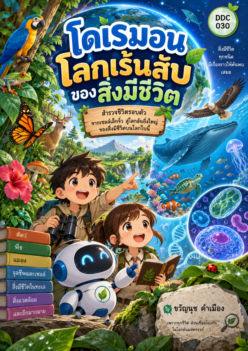 ปก โดเรมอนโลกเร้นลับของสิ่งมีชีวิต
