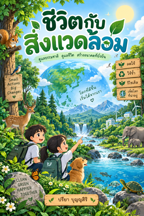 ปก ชีวิตกับสิ่งแวดล้อม